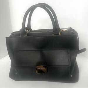 Steve Madden Black Satchel Tote Purse